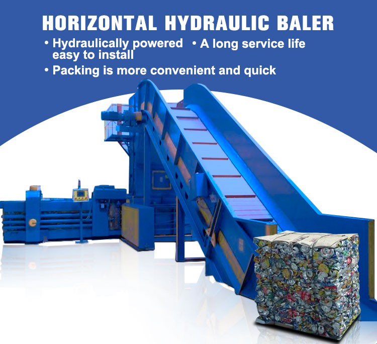 horizontal cardboard baler horizontal cardboard baler