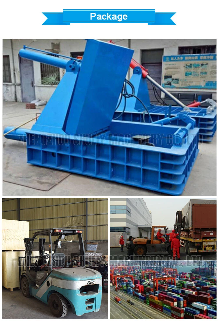 Metal recycling baler Metal recycling baler