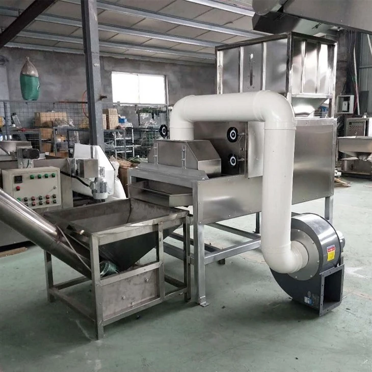 cocoa bean peeling machine
