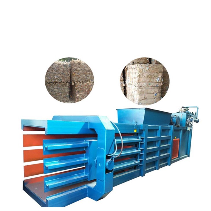 Horizontal Cardboard Baler