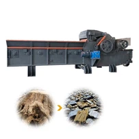 Ťažký štiepkovač dreva