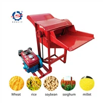 Stroj na mlátenie ryže a pšenice